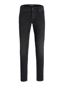 Jack & Jones JJIGLENN JJORIGINAL MF 073 Slim fit jeans For boys -Black Denim - 12244074