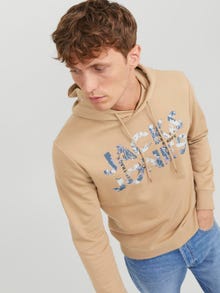 Jack & Jones Felpa con cappuccio Con logo -Tannin - 12244076