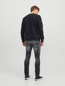 Jack & Jones Φούτερ με λαιμόκοψη -Black - 12244220