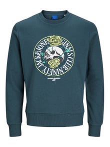 Jack & Jones Printed Crewn Neck Sweatshirt -Magical Forest - 12244220