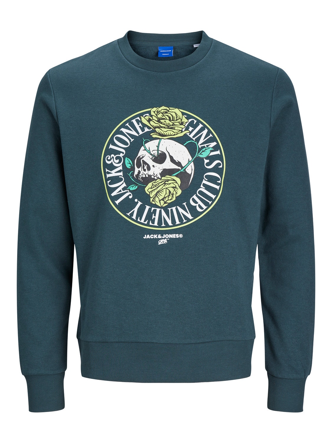Jack & Jones Printed Crewn Neck Sweatshirt -Magical Forest - 12244220