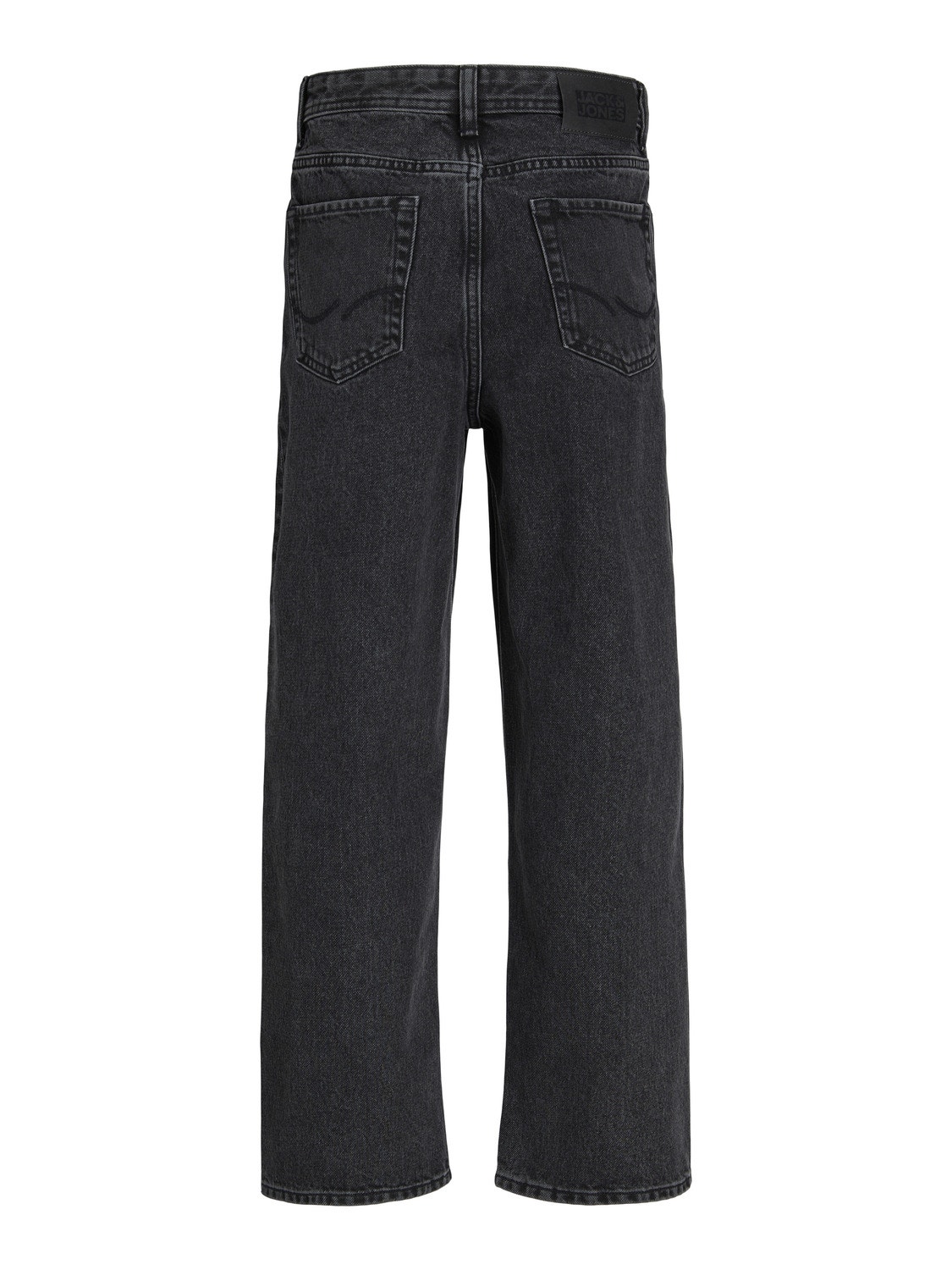 Jack & Jones JJIALEX JJIORIGINAL MF 823 Baggy fit jeans Voor jongens -Black Denim - 12244624
