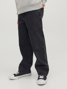 Jack & Jones JJIALEX JJIORIGINAL MF 823 Jeans Baggy Fit Para meninos -Black Denim - 12244624