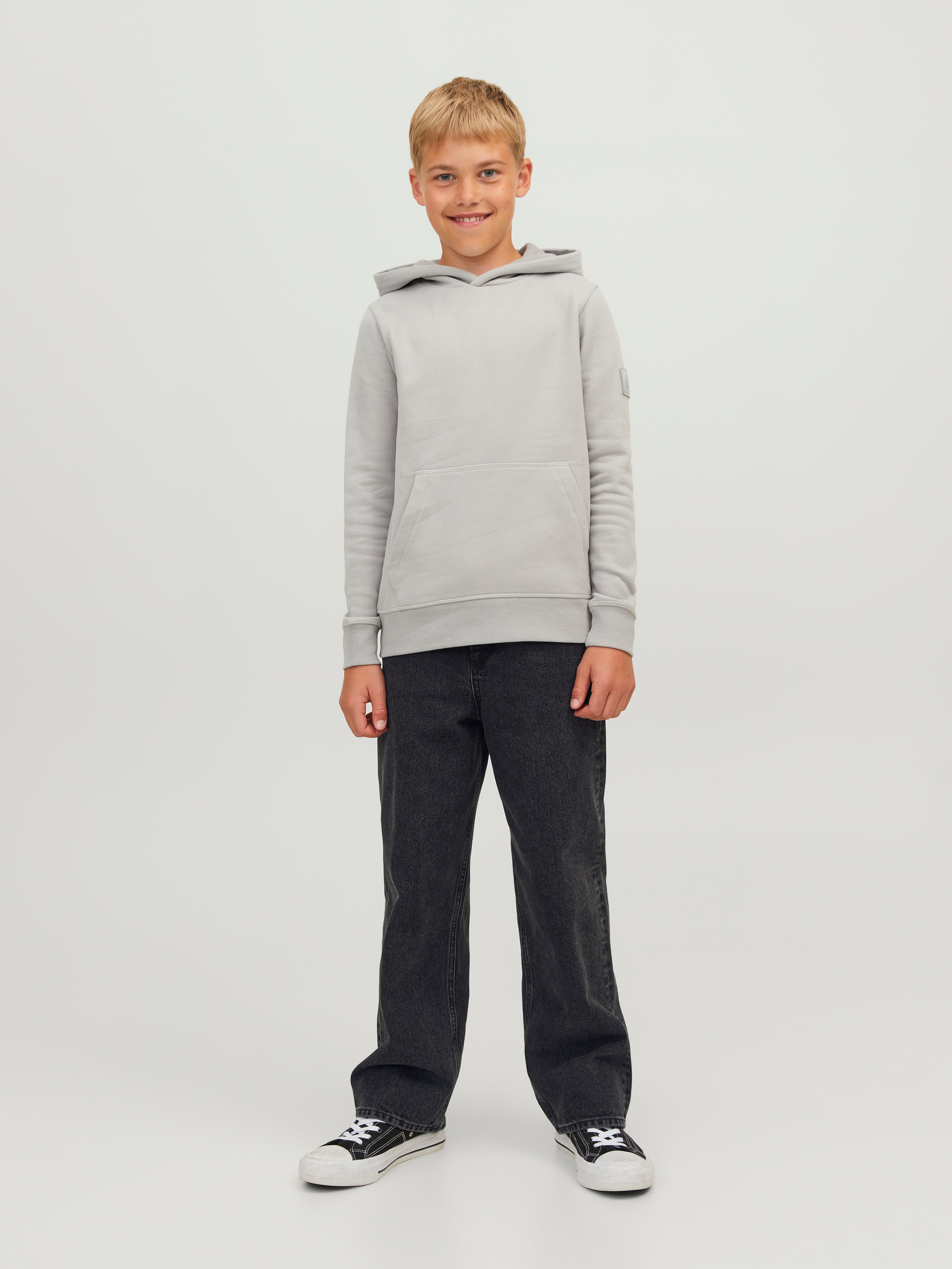 Jeans Jack & Jones Junior - Relaxed Fit, Vita Alta, 100% Cotone, Moda Sostenibile - Foto 8