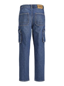 Jack & Jones JJICHRIS JJCARGO SBD 313 Jeans relaxed fit Per Bambino -Blue Denim - 12244829