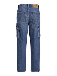 Jack & Jones JJICHRIS JJCARGO SBD 313 Relaxed Fit Jeans For boys -Blue Denim - 12244829