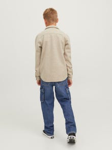 Jack & Jones JJICHRIS JJCARGO SBD 313 Relaxed fit Džíny Junior -Blue Denim - 12244829