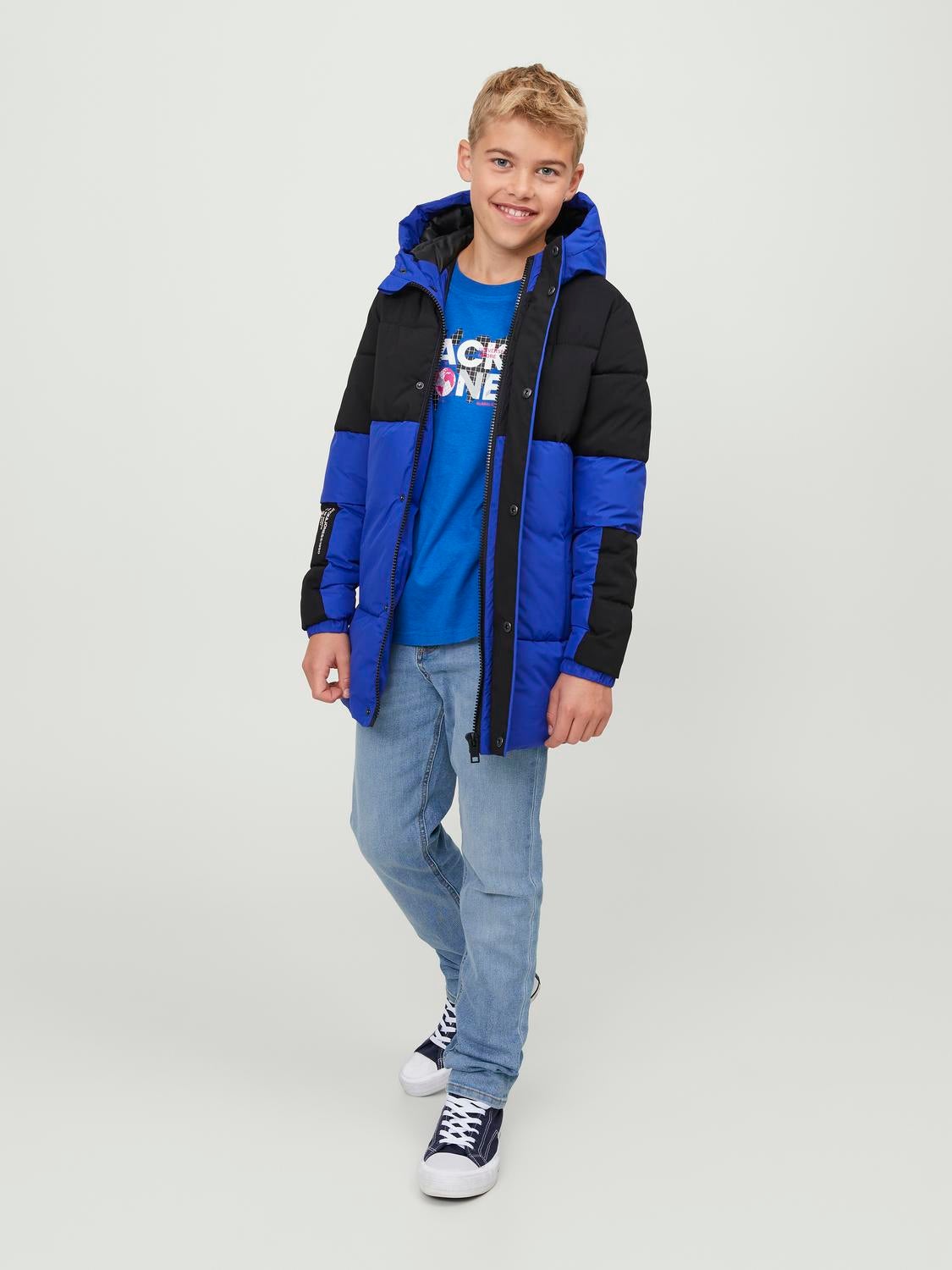 JJIWHCLARK JJIORIGINAL SQ 436 Regular fit Teksad Junior