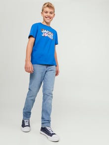 Jack & Jones JJIWHCLARK JJIORIGINAL SQ 436 Regular fit jeans For boys -Blue Denim - 12244867