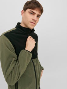 Jack & Jones Fleecetakki -Dusty Olive - 12244870