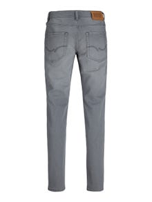 Jack & Jones JJIWHGLENN JJICON SQ 134 Slim fit jeans Til drenge -Grey Denim - 12244884