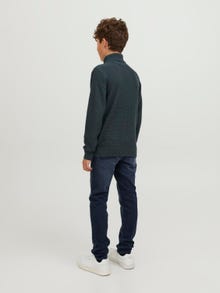 Jack & Jones JJIWHGLENN JJICON SQ 139 Slim Fit Jeans Für jungs -Blue Denim - 12244888