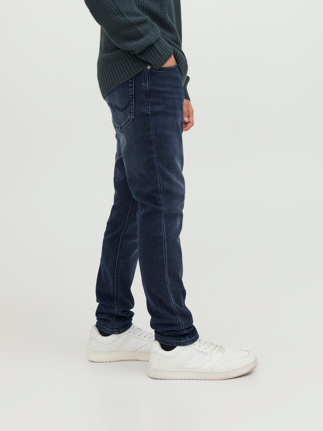 Jack & Jones JJIWHGLENN JJICON SQ 139 Slim fit jeans Voor jongens -Blue Denim - 12244888