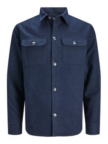 Jack & Jones Relaxed Fit Overshirt -Navy Blazer - 12244891