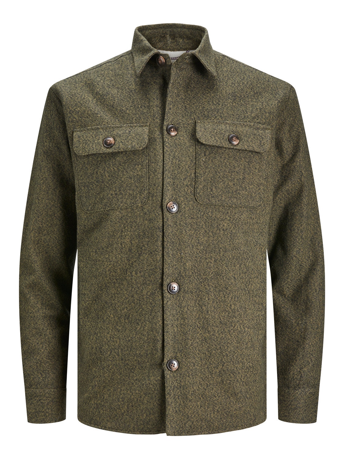 Jack & Jones Giacca camicia Relaxed Fit -Olive Night - 12244891