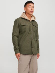 Jack & Jones Giacca camicia Relaxed Fit -Olive Night - 12244891