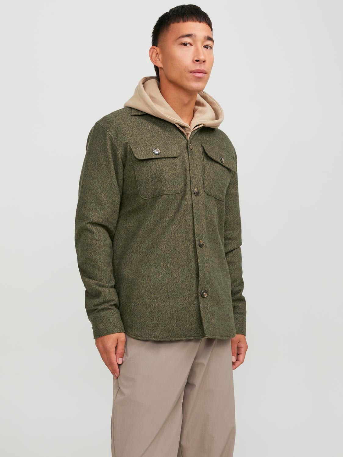 Jack & Jones Surchemise Relaxed Fit -Olive Night - 12244891