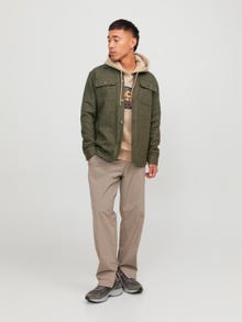 Jack & Jones Relaxed Fit Převlékací košile -Olive Night - 12244891