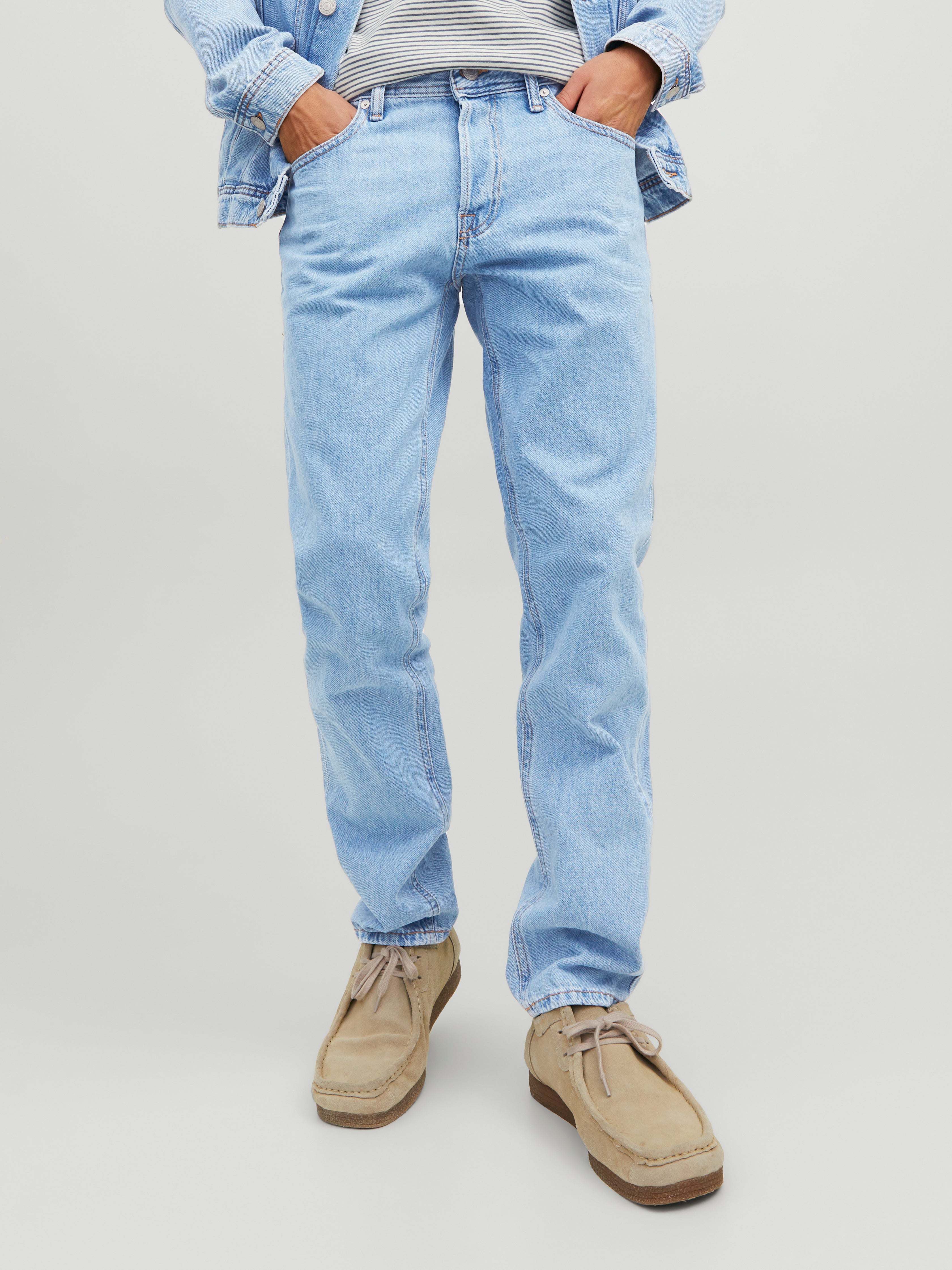 20% Rabatt auf JJIMIKE JJORIGINAL MF 183 Tapered fit jeans | Jack 