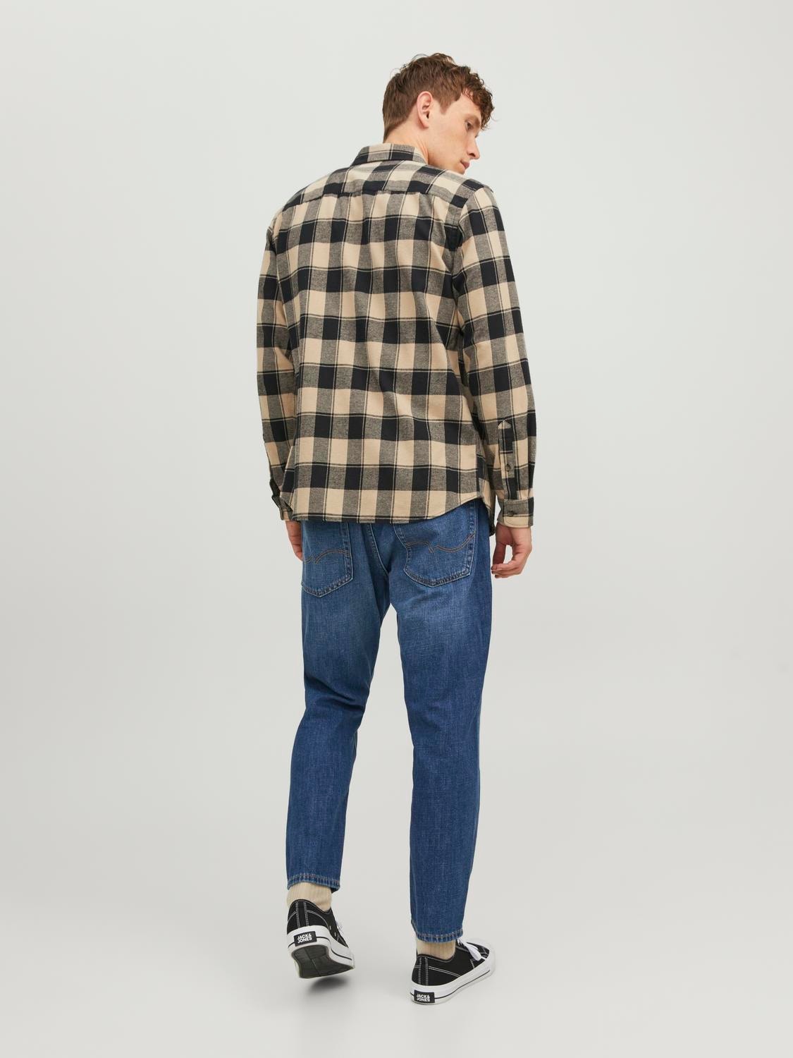 Jack & Jones JJIFRANK JJORIGINAL CJ 198 Tapered fit Τζιν -Blue Denim - 12244961