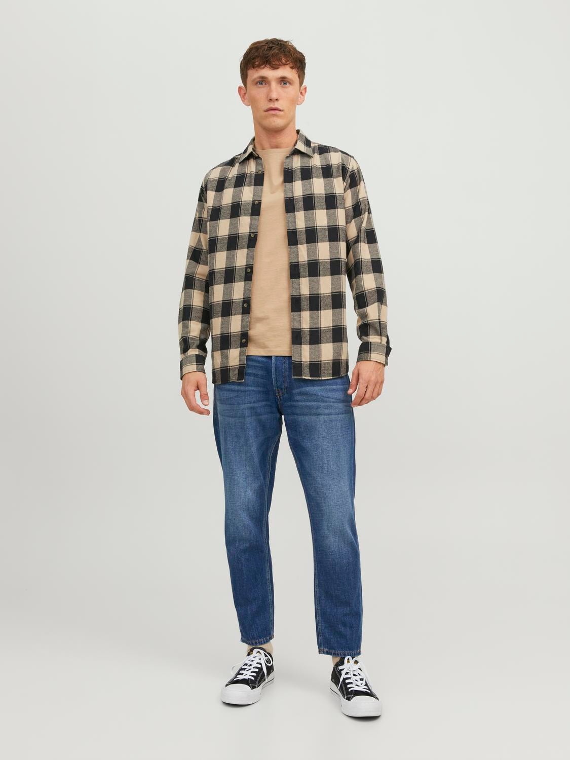 Jack & Jones JJIFRANK JJORIGINAL CJ 198 Tapered fit Τζιν -Blue Denim - 12244961