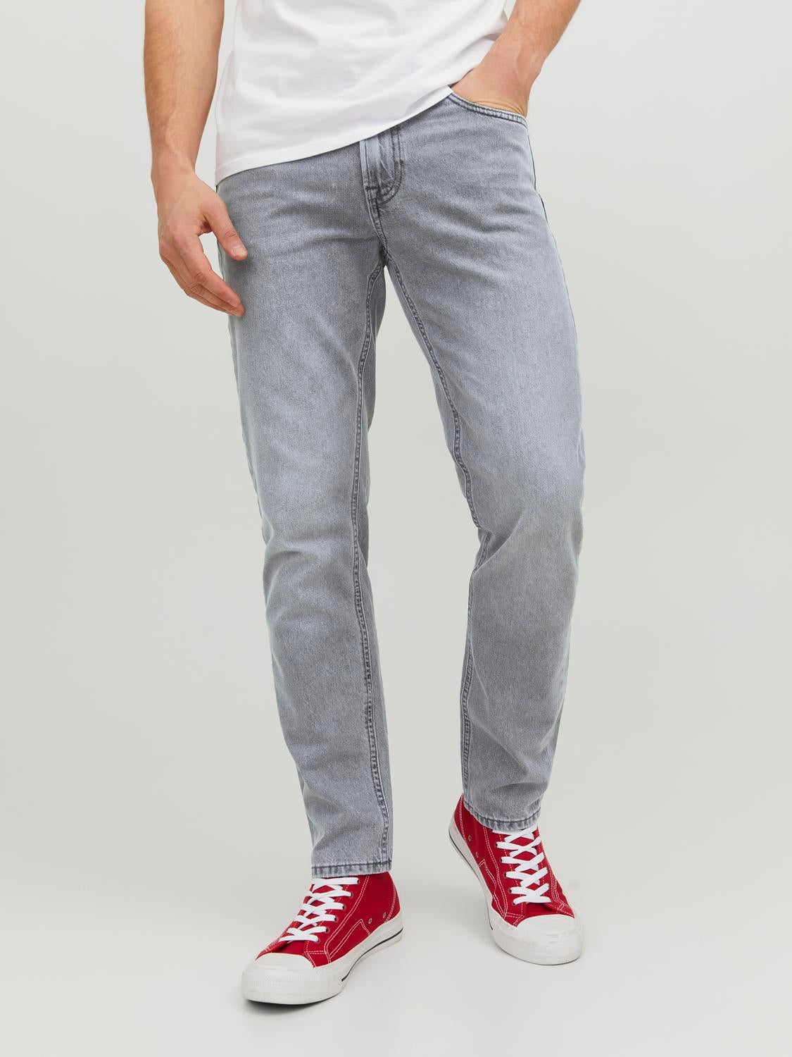JJIMIKE JJORIGINAL CJ 020 Tapered fit jeans | Medium Grey | Jack 