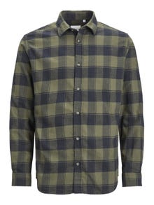 Jack & Jones Slim Fit Checked shirt -Forest Night - 12245084