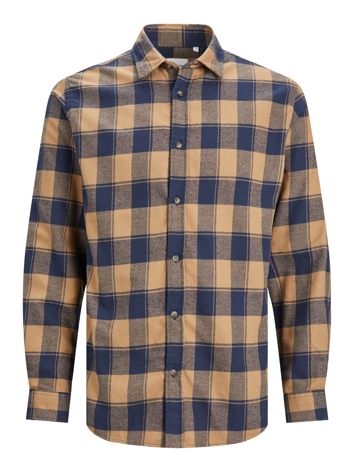 Jack & Jones Slim Fit Checked shirt -Otter - 12245084