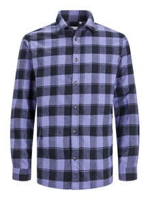 Jack & Jones Slim Fit Checked shirt -Twilight Purple - 12245084
