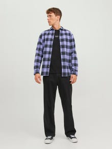 Jack & Jones Καρό -Twilight Purple - 12245084