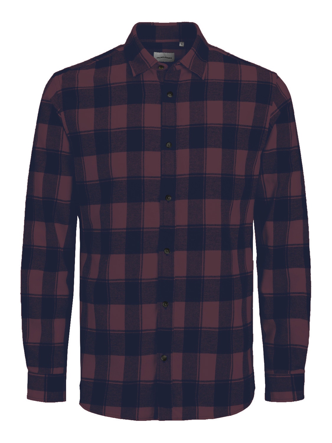 Jack & Jones Chemise à carreaux Slim Fit -Port Royale - 12245084