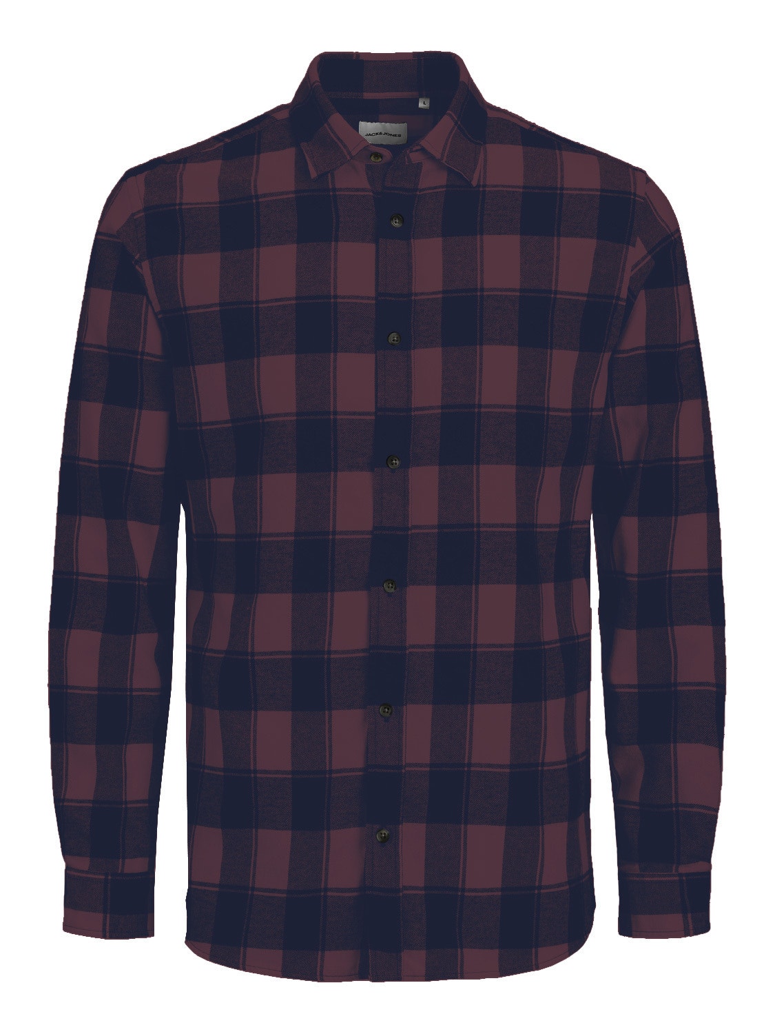 Jack & Jones Slim Fit Checked shirt -Port Royale - 12245084