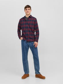 Jack & Jones Slim Fit Checked shirt -Port Royale - 12245084