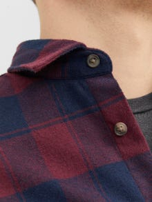 Jack & Jones Slim Fit Rutete skjorte -Port Royale - 12245084