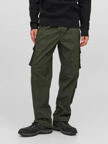 Jack & Jones Calças Cargo Wide Fit -Rosin - 12245086