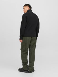 Jack & Jones Calças Cargo Wide Fit -Rosin - 12245086