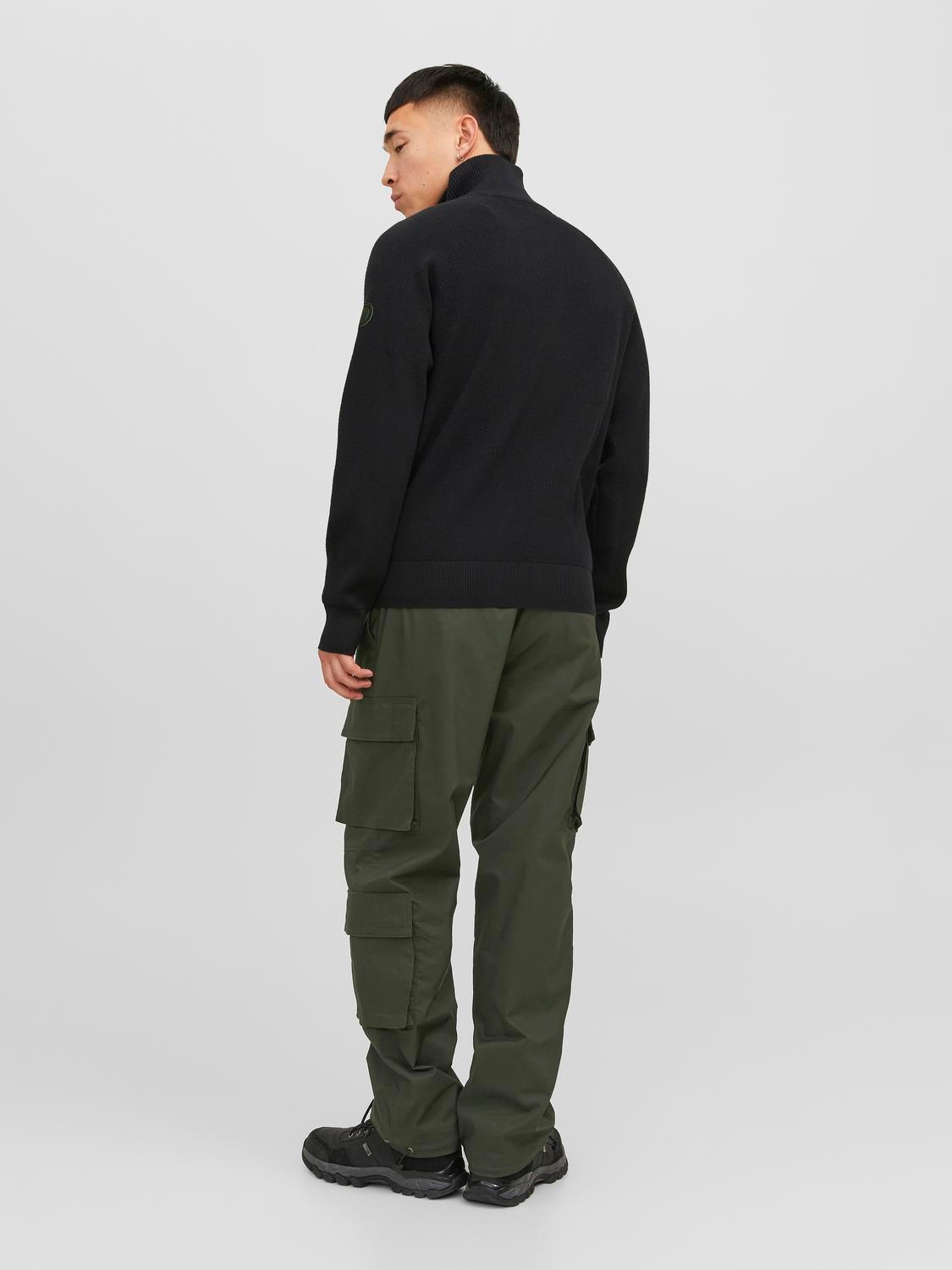 Jack & Jones Wide Fit Cargo nadrág -Rosin - 12245086