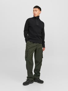 Jack & Jones Wide Fit Cargo nadrág -Rosin - 12245086