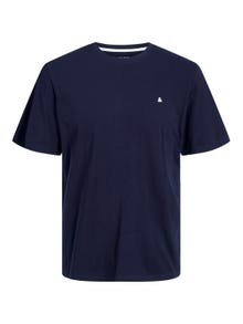 Jack & Jones Basic Rundhals T-shirt -Navy Blazer - 12245087