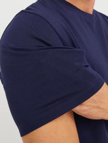 Jack & Jones Basic O-hals T-skjorte -Navy Blazer - 12245087