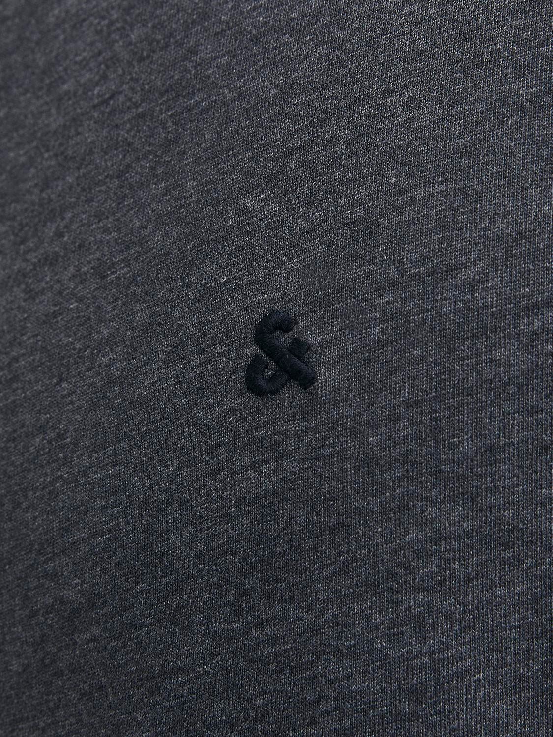 Jack & Jones Basic Rundringning T-shirt -Dark Grey Melange - 12245087