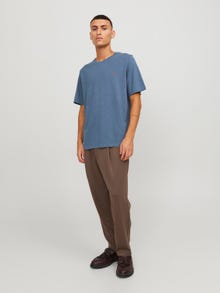 Jack & Jones Basic Rundhals T-shirt -Denim Blue - 12245087