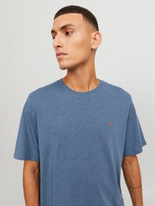 Jack & Jones Basic Okrągły dekolt T-shirt -Denim Blue - 12245087