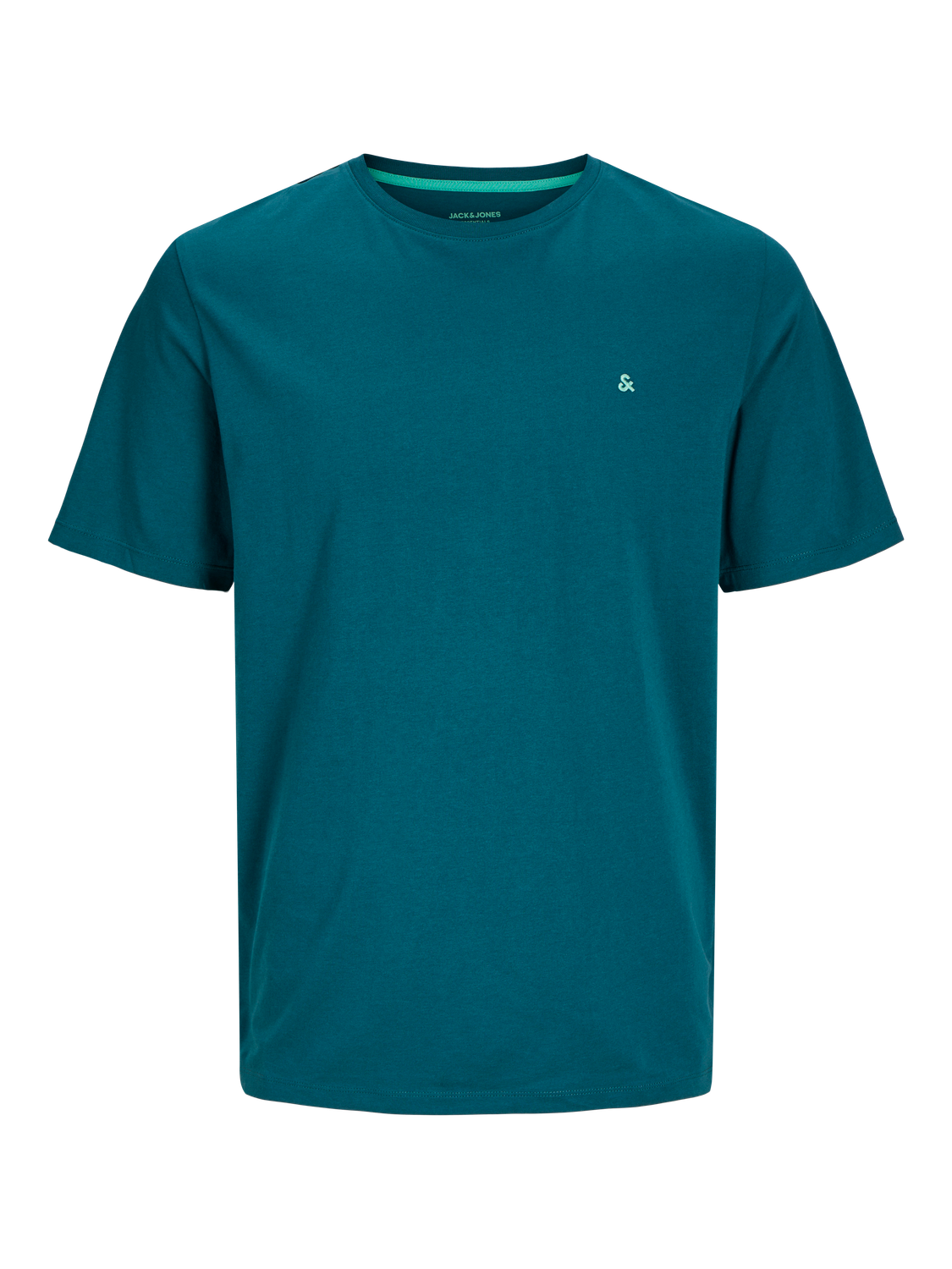 Jack & Jones T-shirt Basic Col rond -Deep Teal - 12245087