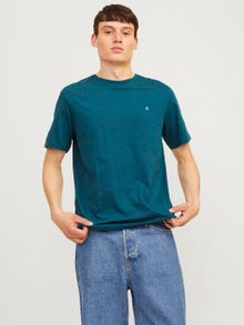 Jack & Jones Basic Kruhový výstřih Tričko -Deep Teal - 12245087