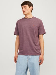 Jack & Jones Καλοκαιρινό μπλουζάκι -Vineyard Wine  - 12245087