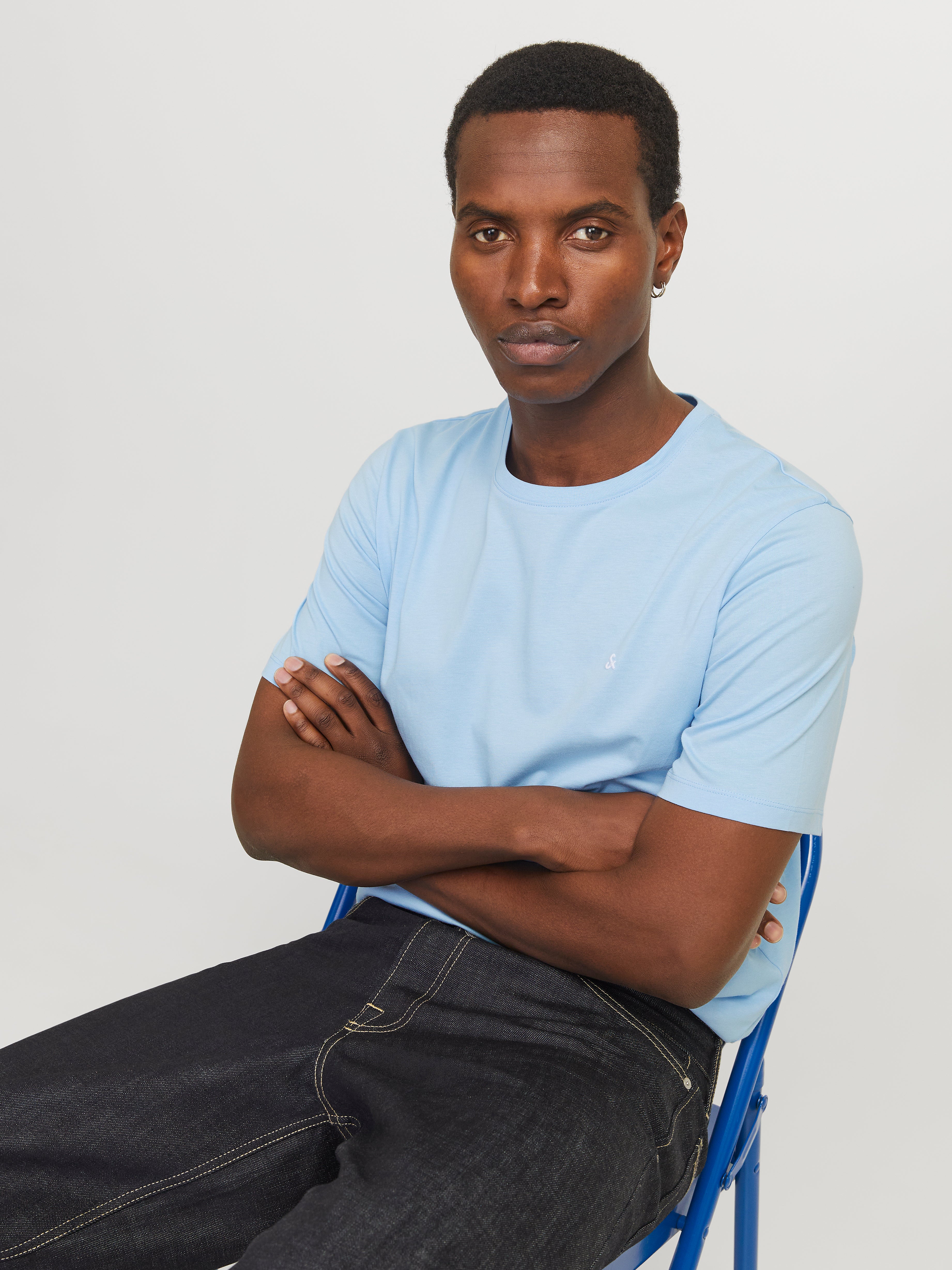 Basic T-shirt | Medium Blue | Jack & Jones®