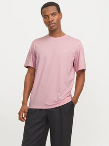 Jack & Jones Basic Marškinėliai -Pink Nectar - 12245087