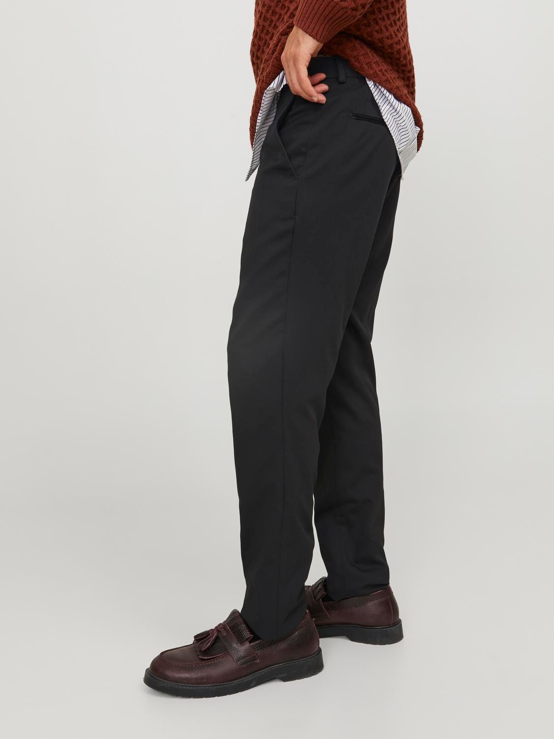 Jack & Jones JPRFRANCO Pantalons de tailleur Super Slim Fit -Black - 12245184
