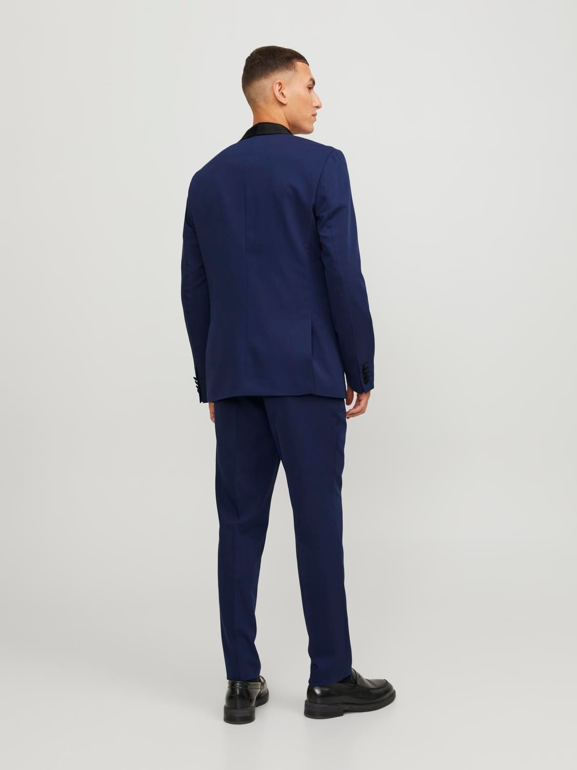 Jack & Jones JPRFRANCO Super Slim Fit Tailored Trousers -Medieval Blue - 12245184